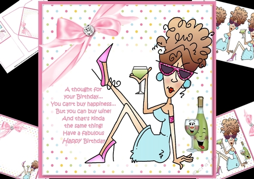8x8 Rita happiness and wine mini kit