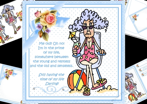 8x8 Stella old not me mini kit