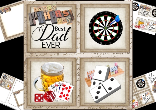 8x8 a special father games night mini kit
