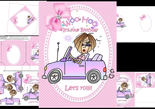 J.J gets ready to roll for your birthday mini kit