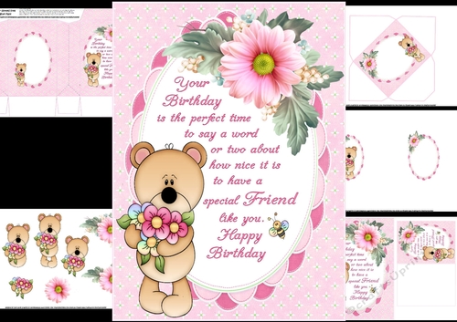 Special birthday wishes mini kit