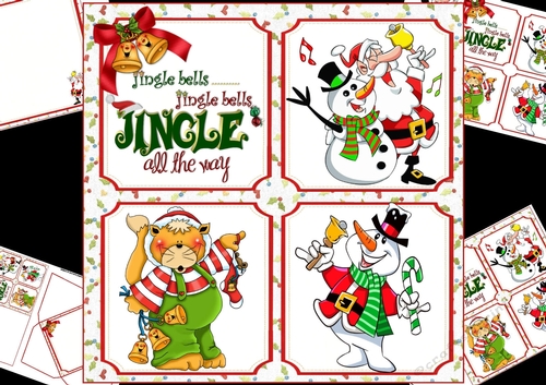 8x8 Jingle  all the way mini kit