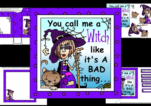 7x7 J.J you call me witch mini kit