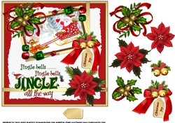 7x7 Jingle bells Santa