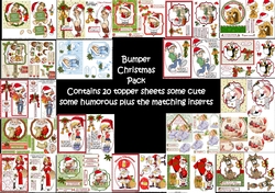 Christmas bumper kit 20 topper sheets