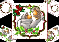 7x7 Christmas Cuties mini kit 1