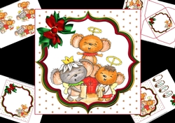7x7 Christmas Cuties mini kit 7