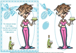 Rita wine and yoga quick card