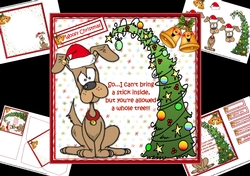 7x7 Woofy Christmas mini kit