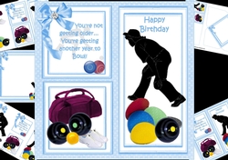 8x8 Another year to bowl ladies mini kit