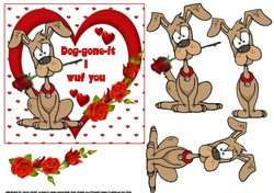 Valentine I wuf you