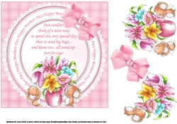 7x7 Flowers for mum