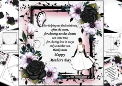 8x8 Fashionista mum with verse mini kit