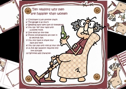 8x8 Gus why men are happy 1 mini kit