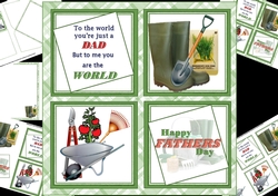 8x8 The world to me Dad gardener mini kit