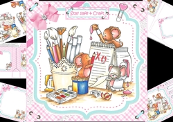 8x8 Stay safe and craft mini kit