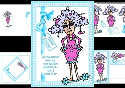 Stella and her fashion question mini kit