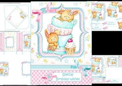 Afternoon tea with bunnys mini kit