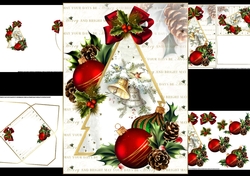 Christmas bells through the tree mini kit