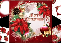 8x8 Merry Christmas mini kit