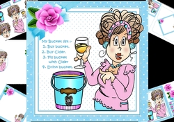 8x8 Sue loves cider mini kit
