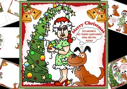 8x8 Doggy perfect Christmas mini kit
