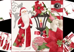 8x8 Santa with lantern mini kit