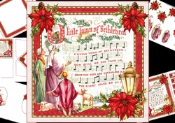 8x8 Oh little town of Bethlehem mini kit