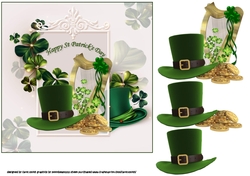7x7 Celebrating shamrocks