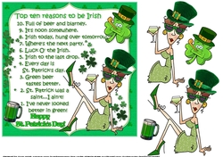 7x7 Top ten reasons to be Irish