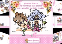 8x8 Stella and Margaret as you get older mini kit