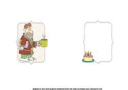 Ken the party animal insert