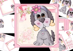 7x7 Poppy has a bone mini kit
