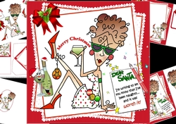 8x8 Rita writes to Santa mini kit