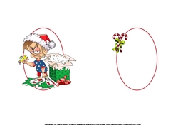 6x6 Fun and games naughty list boy insert