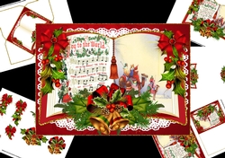 Open book Joy to the world mini kit