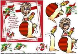 6x6 JJ and Santas naughty list