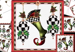 8x8 The Christmas baubles mini kit 3