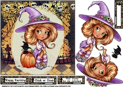 7x7 Adorable witch