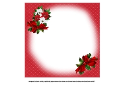7x7 Puppy dog Christmas wishes insert