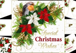 8x8 Special Christmas wishes mini kit