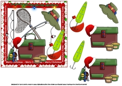 6x6 Christmas fishing