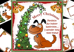 8x8 Doggy perfect Christmas 2 mini kit