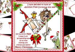 8x8 J.J wants an alcohol free Christmas mini kit
