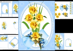 Spring daffodils mini kit