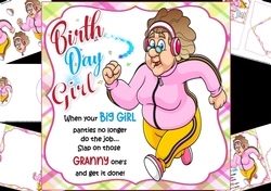 8x8 Jenny puts her granny pants on mini kit