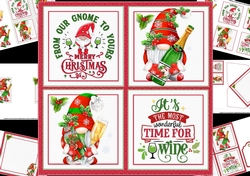 8x8  From our Gnome to yours merry Christmas mini kit