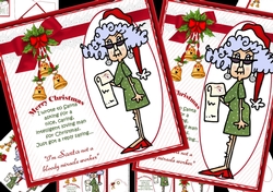 Stella wrote to Santa 8x8 & A4 mini kit