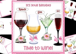 8x8 Ready set go, time to wine mini kit