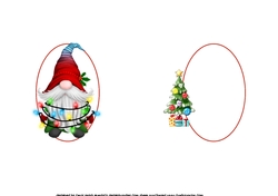 6x6 Santa Gnome 3 insert